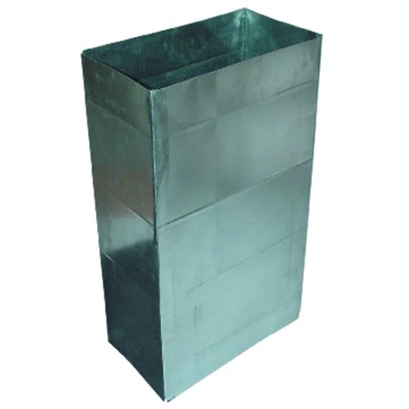 DEFLECTO Deflect-O 24 in. L Galvanized Steel Duct DGD32